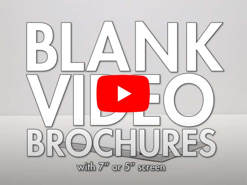 Video for Blank Video Brochures